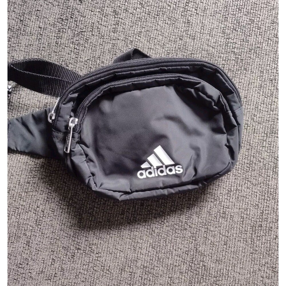 ADIDAS Bag Fanny Crossbody Black Hip Pack Belt  Waist Pack  Travel Sport Bag